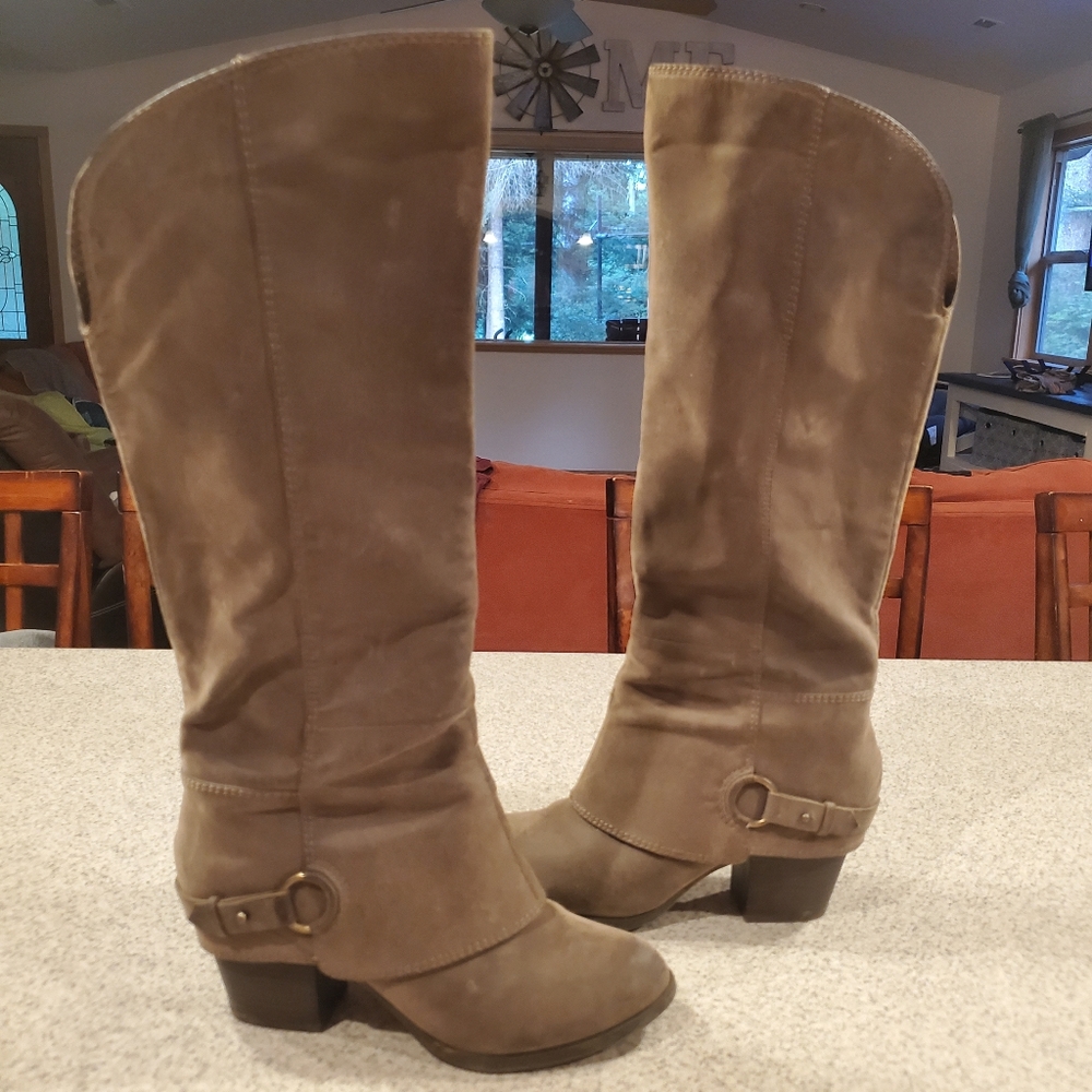 Knee high boots
